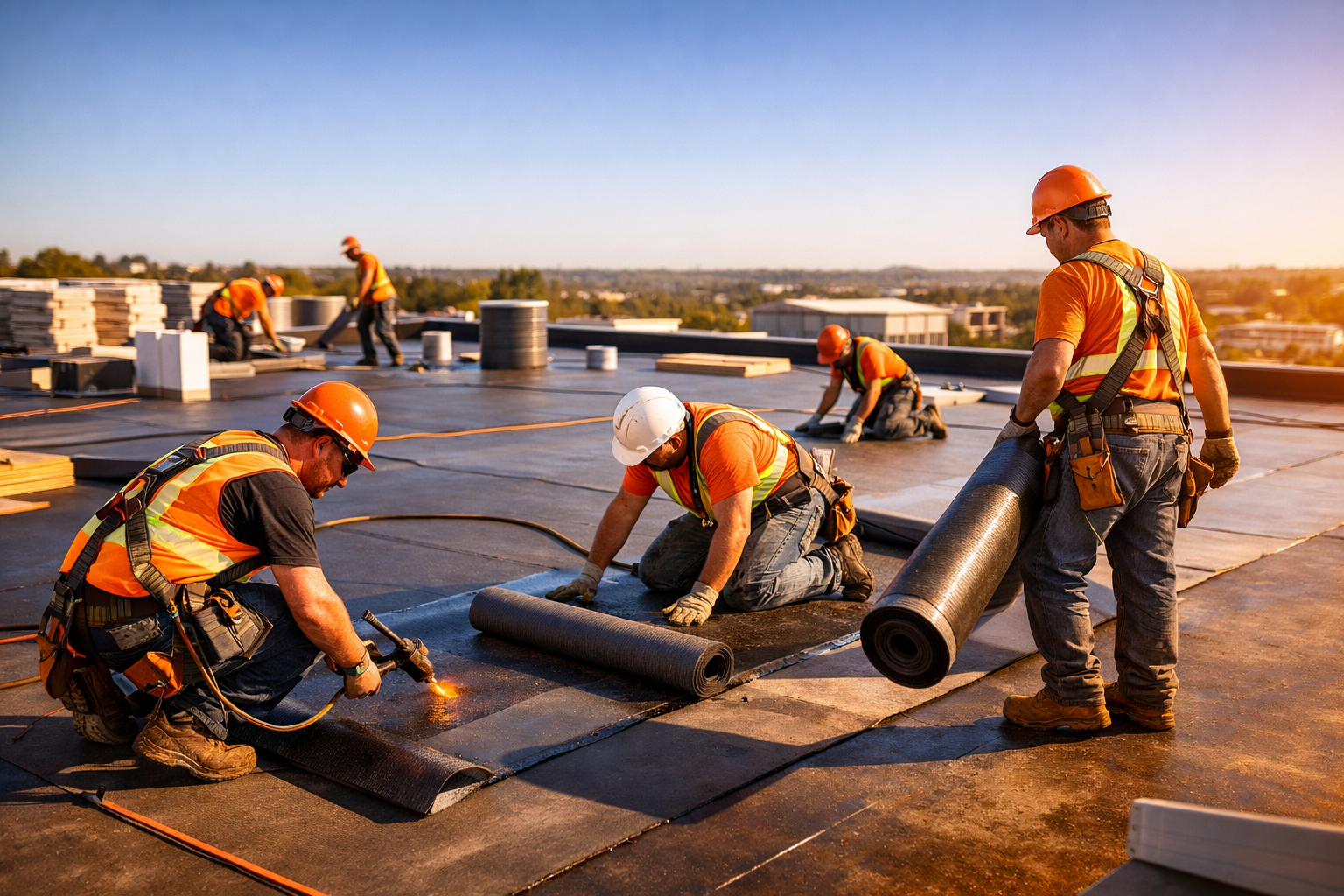 Commercial roofing